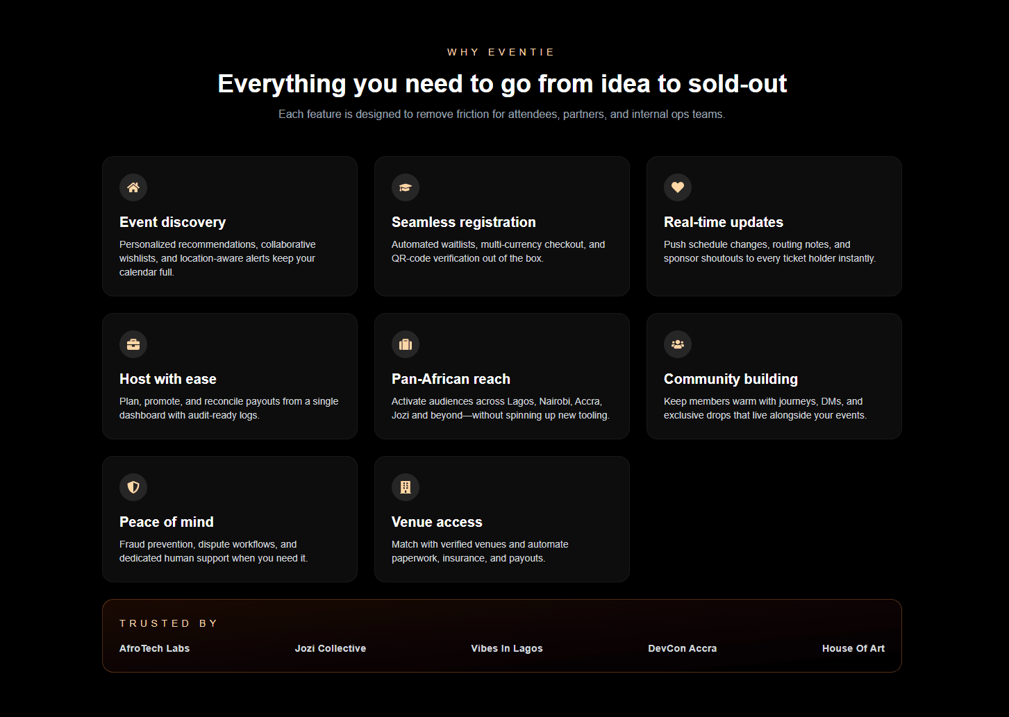 Seamless booking and ticketing on mobile devices.