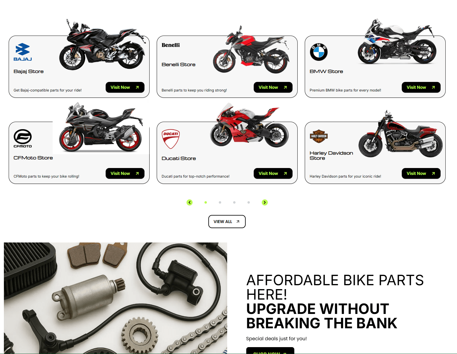 Seamless checkout experience.